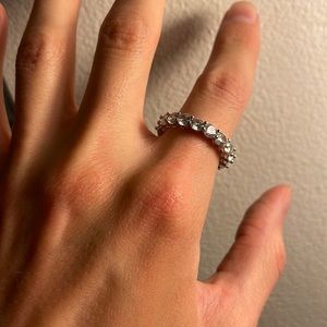 CZ eternity band